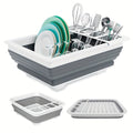Dish Rack with Utensil Holder-0