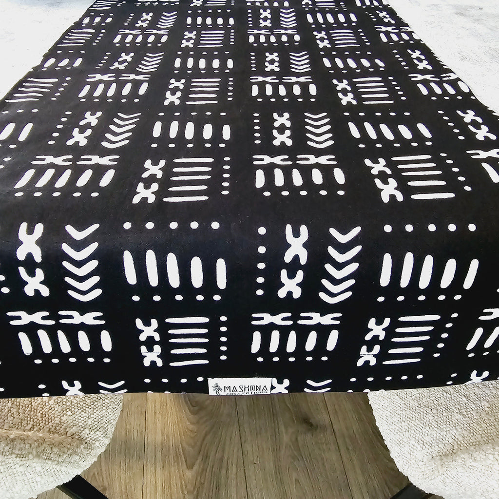 Table Runner 160x35cm | 180x35 | 200x35cm | 100% Cotton African Print Fabric-1