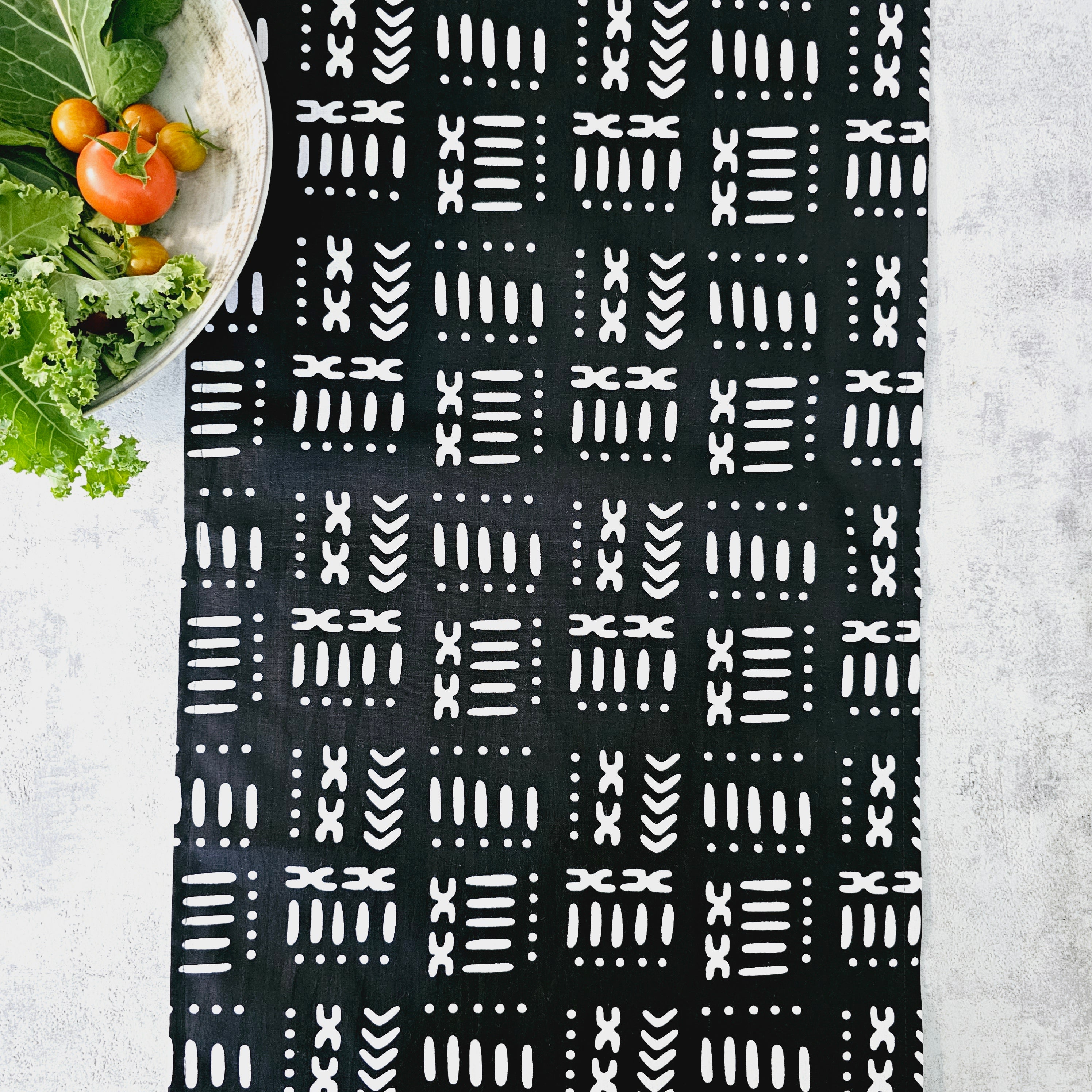 Table Runner 160x35cm | 180x35 | 200x35cm | 100% Cotton African Print Fabric-2