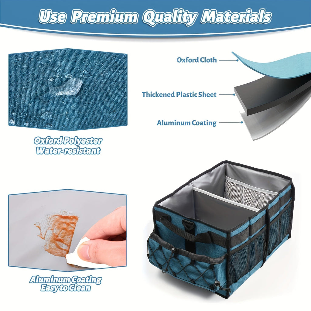 BBQ Grill Caddy with Paper Towel & Condiment Pocket-4