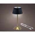 Lumineo LED table lamp rechargeable black h30.5cm-0