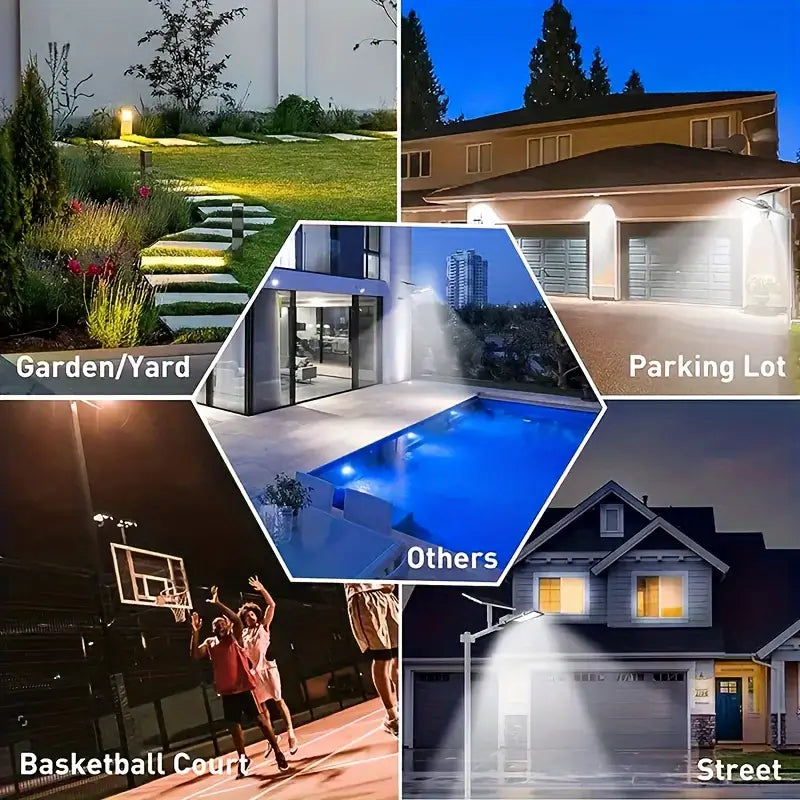 350LED Solar Street Light - Powerful Outdoor Illumination-4