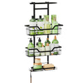 3-Tier Over-the-Door Rustproof Bathroom Shower Caddy-0