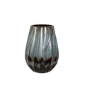 Vase Romimex Blue Black Ceramic-0
