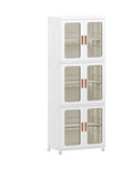 Foldable Plastic Storage Cabinet for Clothes & Toys-0