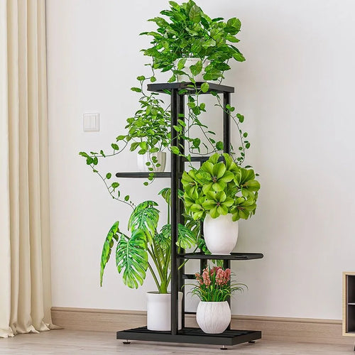 3-Tier Iron Plant Stand for Indoor and Outdoor Use-1
