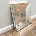 Background Wall Decorative Mirror Square Wall Mirror Ornaments Living Room Wall Hanging Combination Home Decoration Accessories