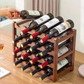 4 tiers Vintage Wine Bottle Rack-0