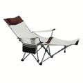 Iron Beach Chair Folding Outdoor Recliner-0