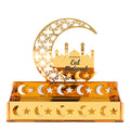 Elegant Crescent Moon & Star Acrylic Tray-0