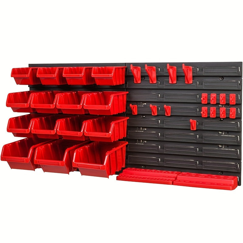 Tool Organizer Rack with Wrench & Drill Storage (39pcs)-2
