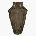 Glass Vase Brown Geometric Glass Vase 30cm-0