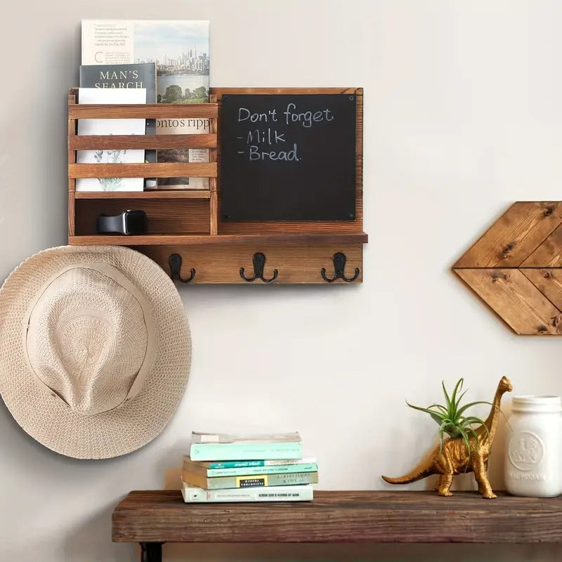 Wooden Key Holder Wall Mount-3