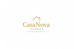Logo CasaNova Europe - Vert Sauge et Or