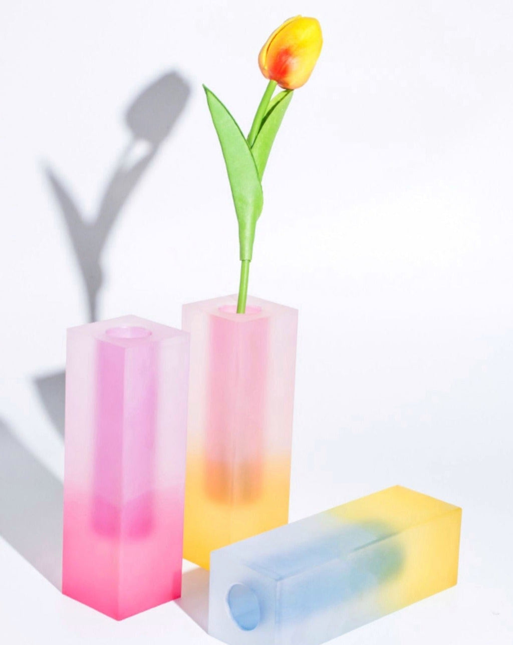 Iridescence Vase - Modern Whimsical Eclectic Decorative Table Setting Centerpiece Vase-0