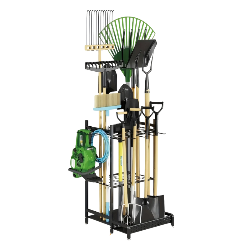 Garden Tool Storage Rack Rustproof Organizer-0